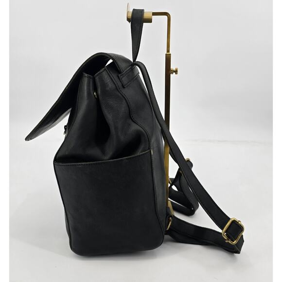 Elevate People Genuine Leather Backpack – Black - Picture 3 of 9